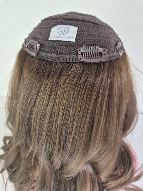 Natalie hair topper cap back