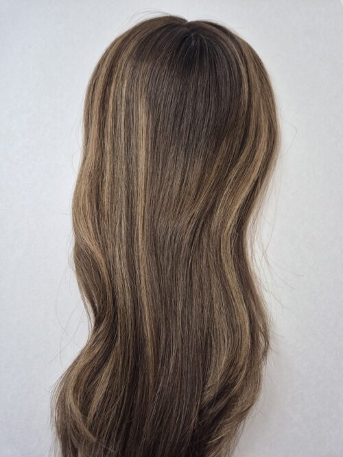 Light Carmel hair topper colour